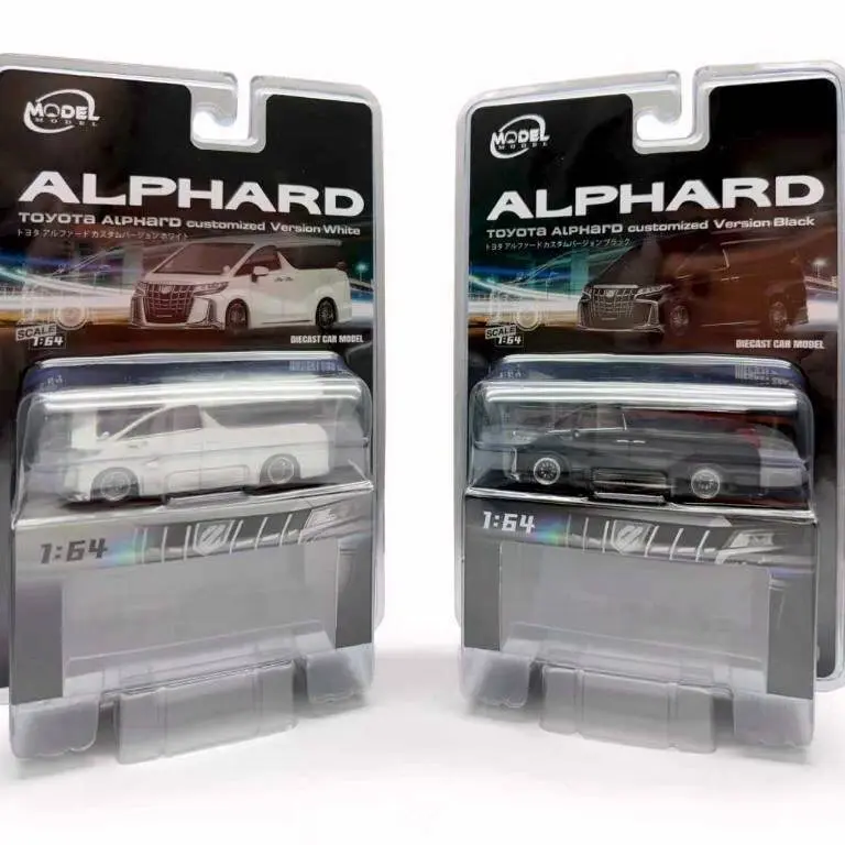 Diecast MODEL 1:64 Scale Toyota Alphard Luxury Business Class Alloy Car Model