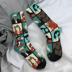Cloud Strife Final Fantasy 7 Stockings Men's Socks Medium Soft Fashion Socks Winter Outdoor Anti Sweat Design Socks Gift Idea