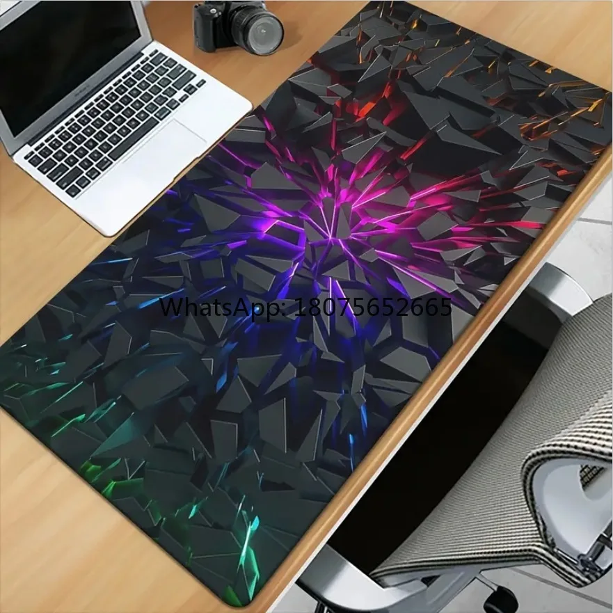 Fashion street graffiti art table mat - non-slip, water absorption, anti-fouling and wear-resistant