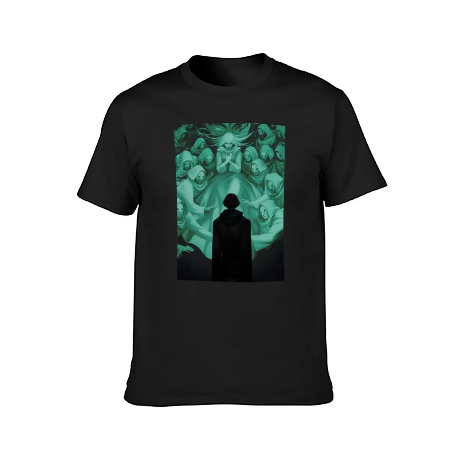 Haunted T-Shirt anime clothes custom t shirt man t shirt designer t shirt men