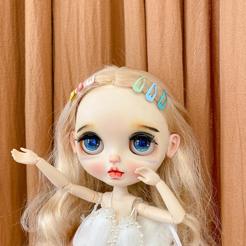 ブライス  リカちゃん 用 ヘアークリップ ブライス-Bjd人形のヘアピン,アクセサリー1/6 1/12 ob11,ミニDIY