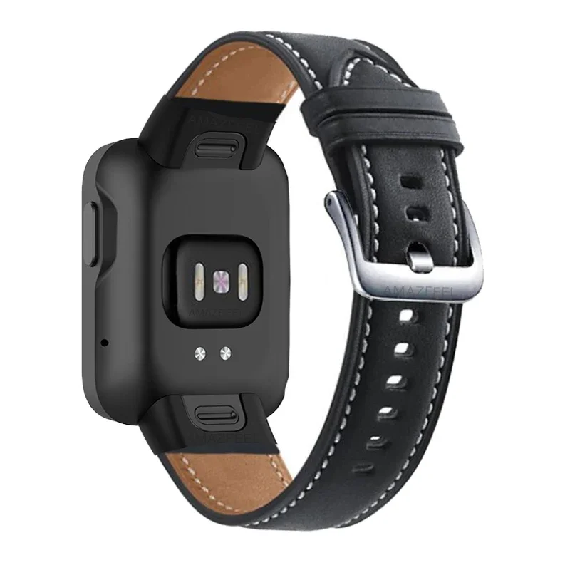 Bracelet For Xiaomi Mi Watch Lite Leather Strap Redmi Watch 2 Lite Watch Band For POCO Watch Straps Correa Belt Accessories