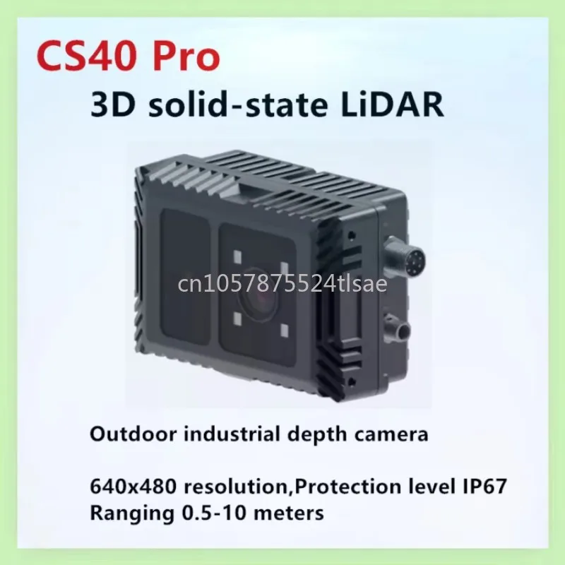 

CS40pro 10m 3D ToF Solid State Sensor True Sense Depth Supports AI Recognition Function Outdoor Anti Strong Light