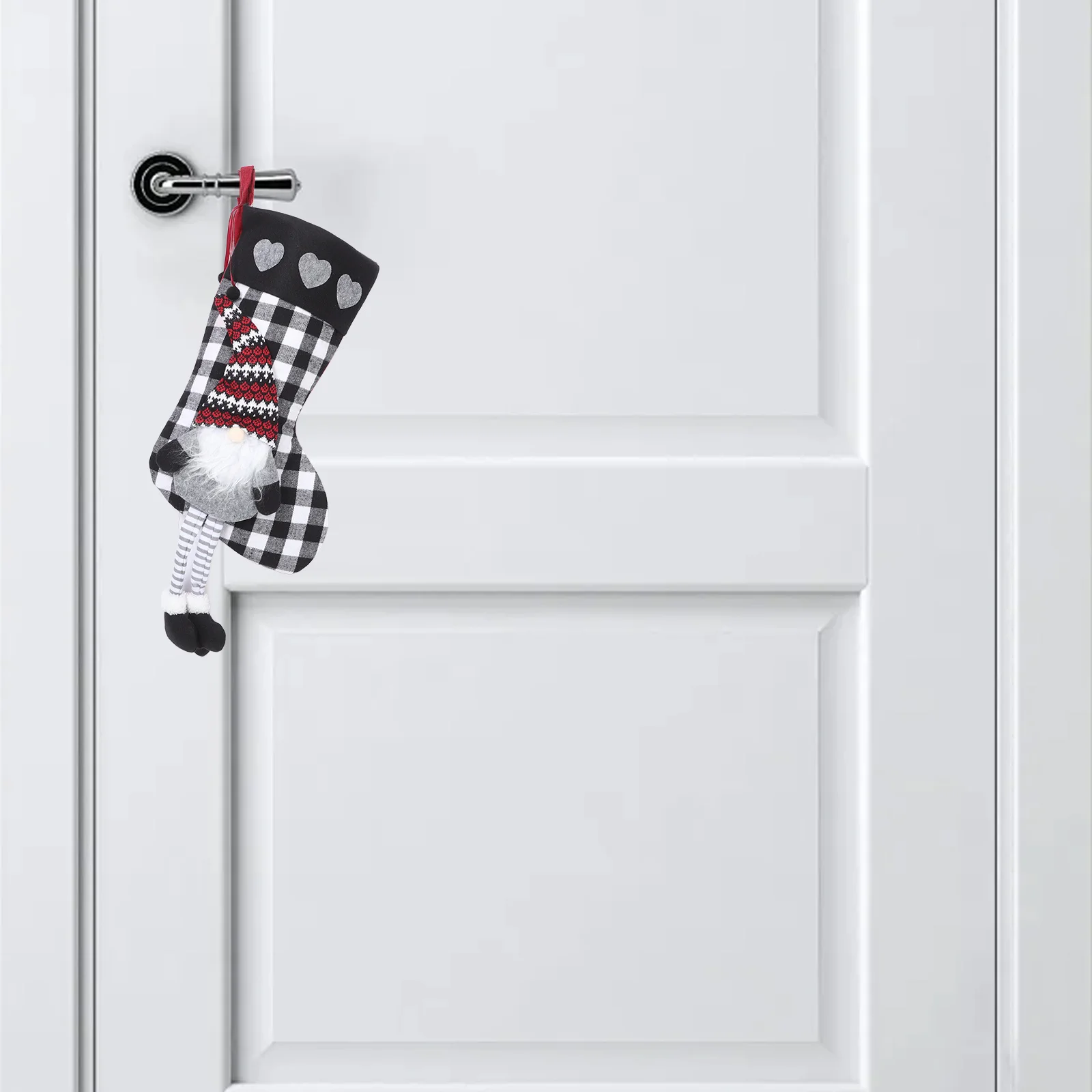 

Christmas Hanging Stockings Ornament Storage Decoration Indoor Party Socks Fireplace