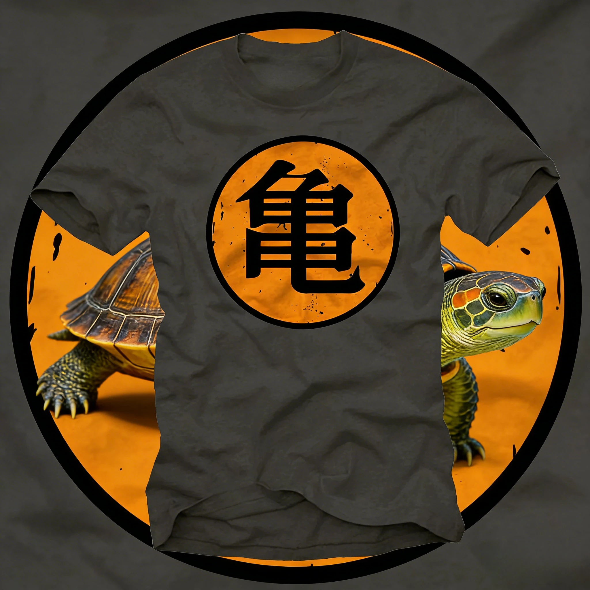 

Летняя футболка унисекс 2026 года в стиле ретро Dragon Ball из высококачественного хлопка для детей и взрослых с принтом символа Каме и эффектом потертости, уличная одежда