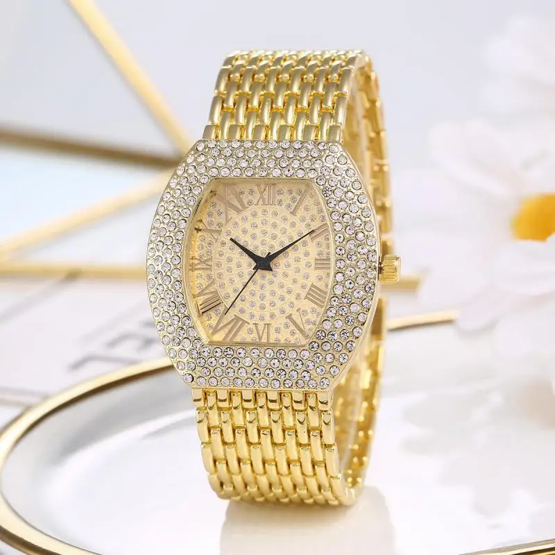 New Fashion Women Watches Stainless Steel Strip Quartz Watch Clock Fashion Casual Relogio Feminino Girl Student Women Wristwatch