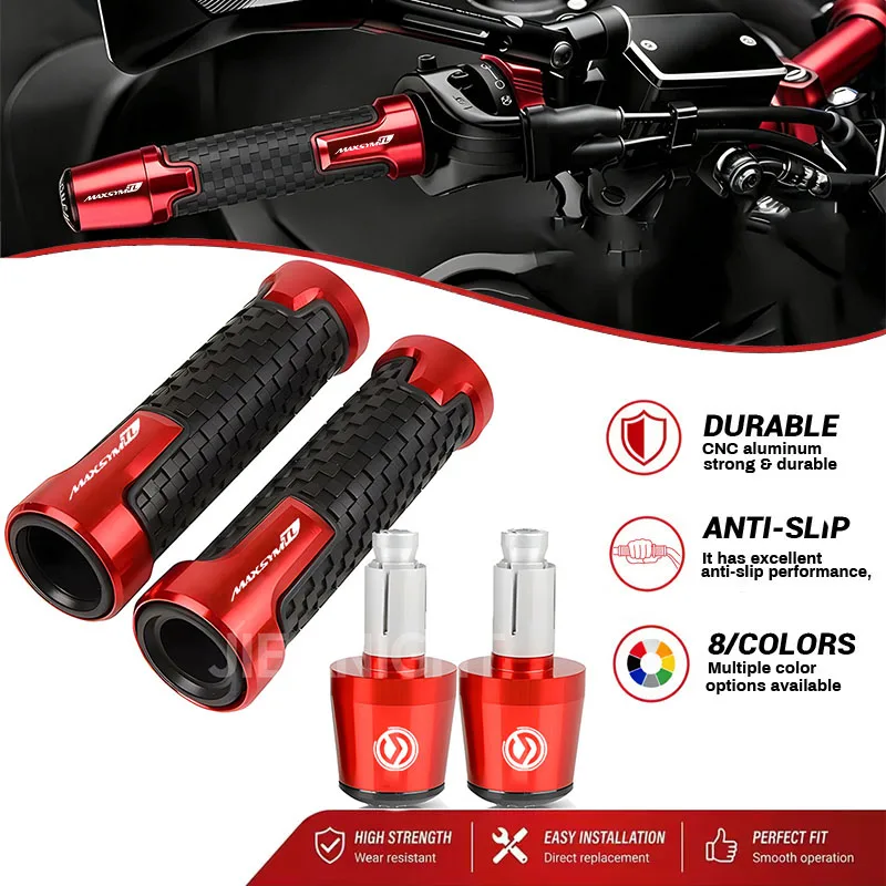 For SYM MAXSYM TL 500 508 Maxsym TL500 TL508 Maxsym 400 600i TL 2020-2026 Handlebar Grips Bar End Plug Caps