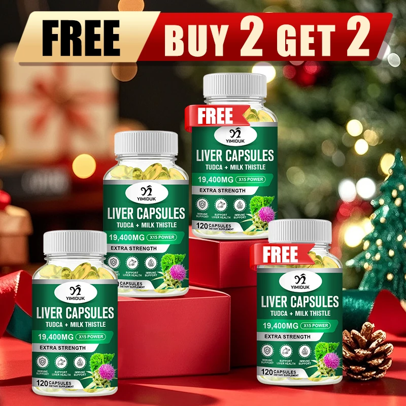 

Buy 2 Get 2 Free! Pure Liver Capsules, with Turmeric & Beetroot, Support Fatty Liver, Aids Digestion & Skin Health, Gluten Free