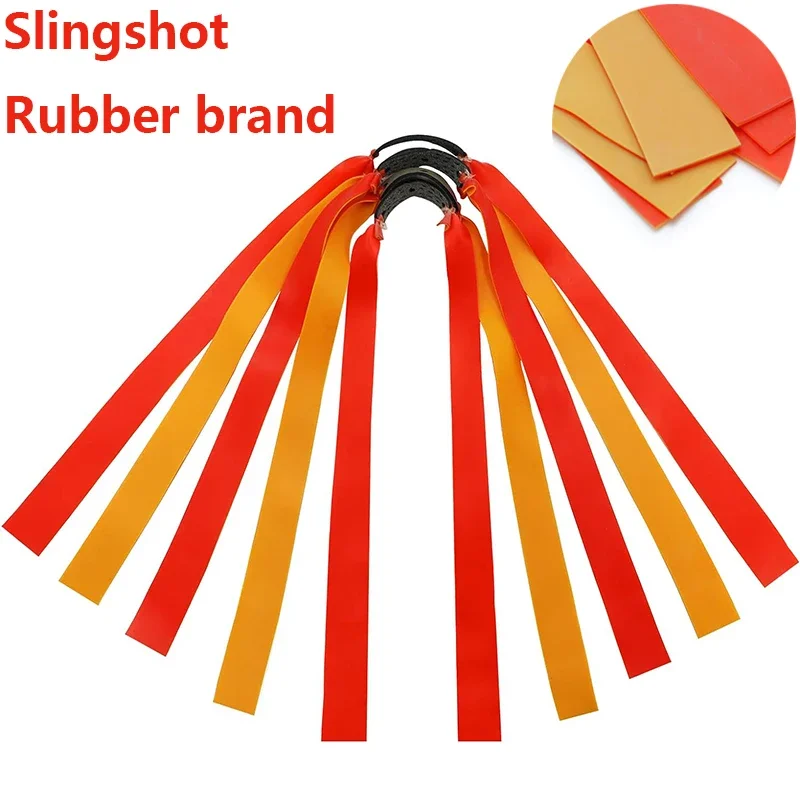Strong Rubber Band Slingshot Accessories for Outdoor Hunting and Shooting, High-quality Rubber Elastic Band Accessories Caza
