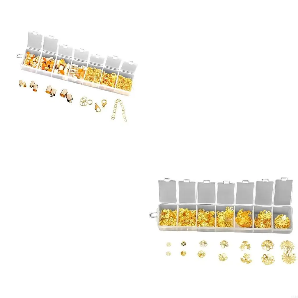 

Metal Bead Caps For Jewelry Making Professional Crafting Accessories