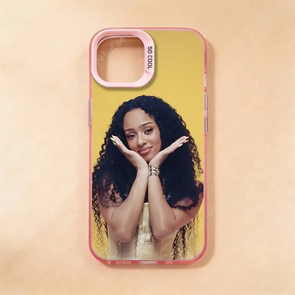 M-Manon-S Internet Girl Phone Case for iPhone 17 16 15 14 13 12 11 Pro Plus Max Air Mini TPU Bumper