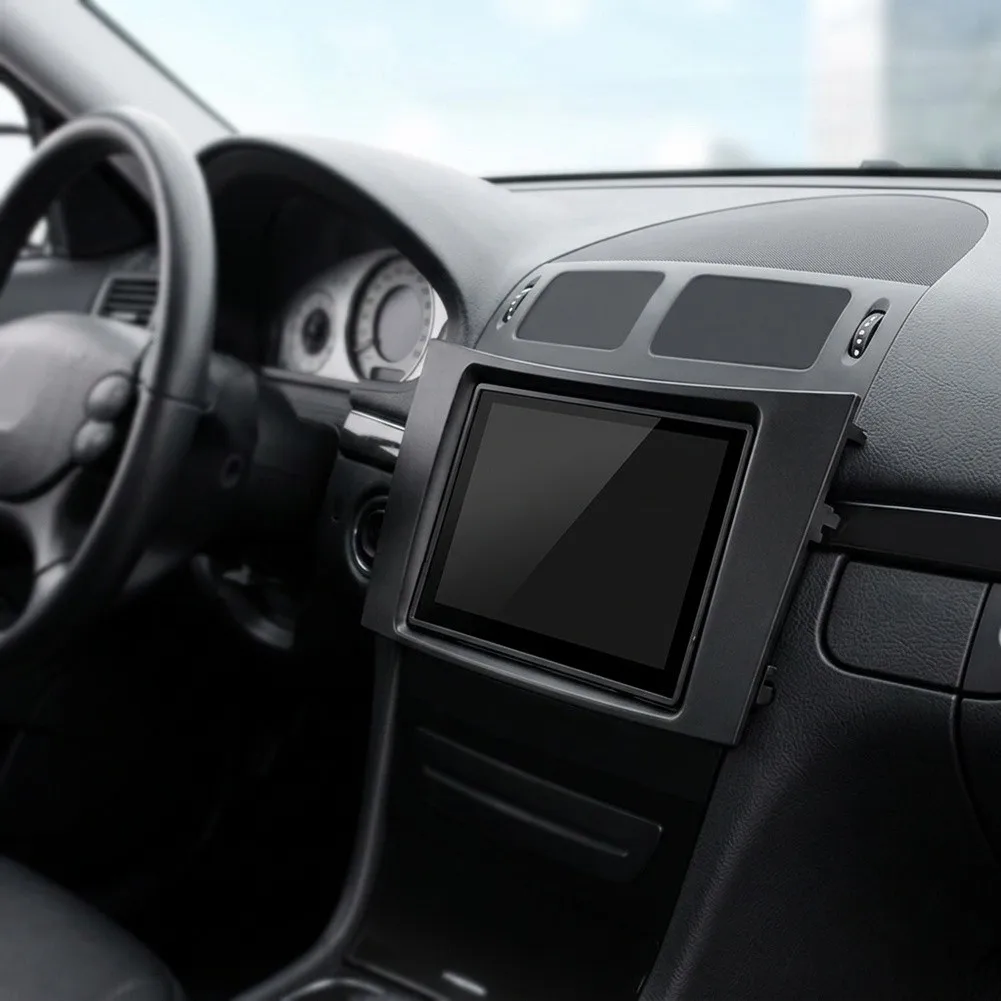 Modification Frame Panel Made from ABS Material for BENZ for E CLASS W211 and for cls CLASS C219 Adaptable to Various Stereos