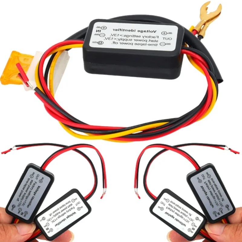 

Автомобильный светодиодный контроллер DRL, переключатель включения/выключения, водонепроницаемый автоматический дневный ходовой свет, реле, диммер, контроллер противотуманных фар