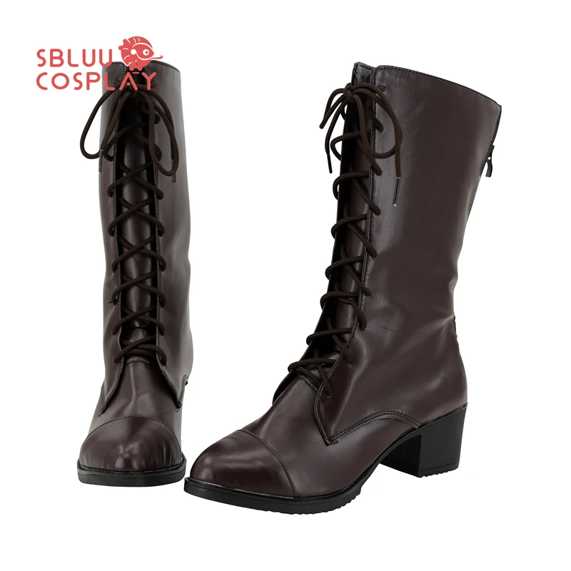 SBluuCosplay Anime Himemori Luna Cosplay Schuhe Halloween Party Nach Maß Stiefel