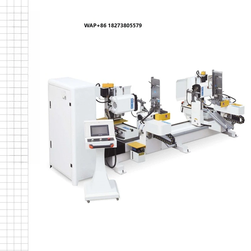 SAMACH Woodworking Double End CNC Tenoner Solid Wood Chair CNC Tenon Machine