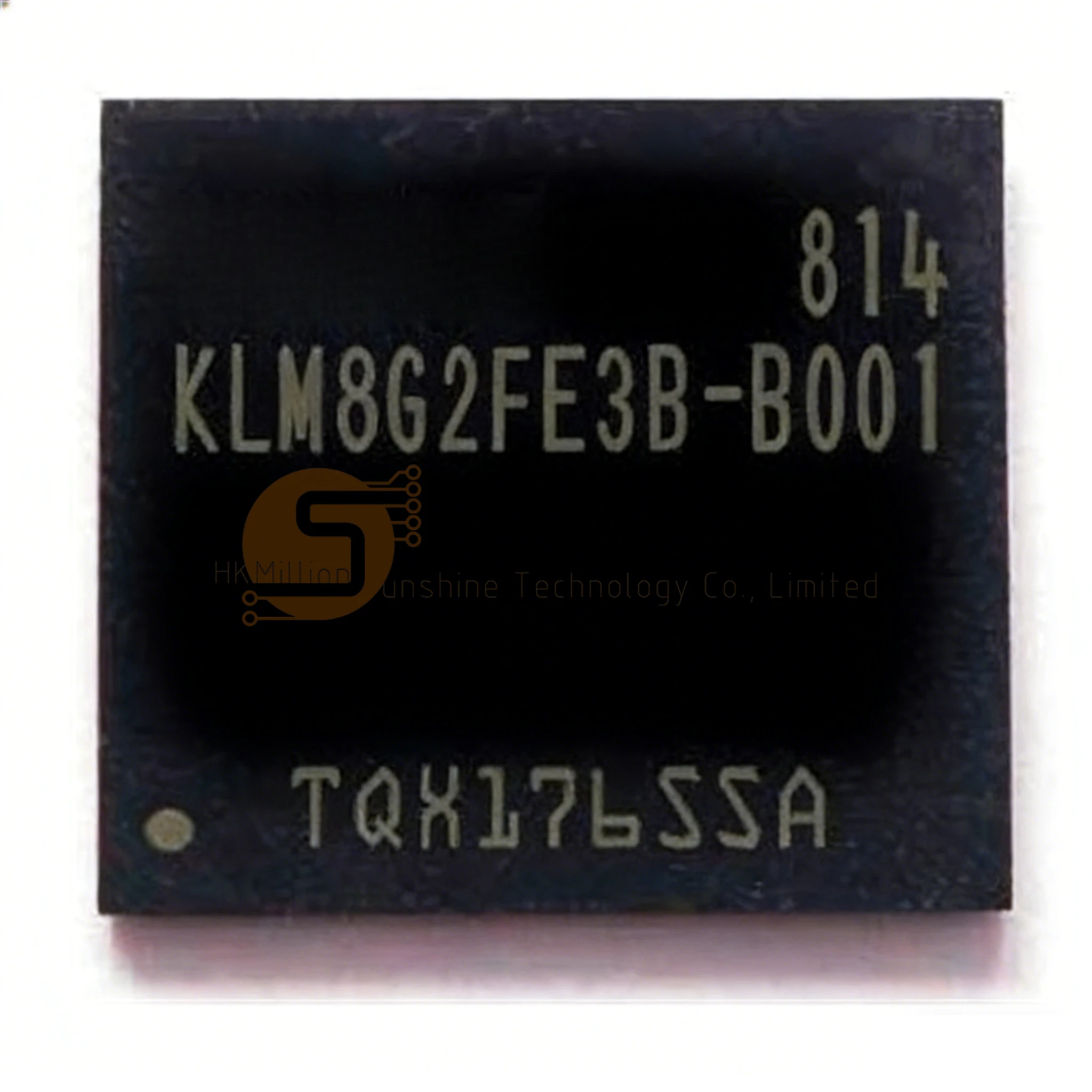 KLM8G2FE3B-B001 eMMC Chip 8GB 153-Ball FBGA Flash Memory IC For TV Box Tablet Smartphone