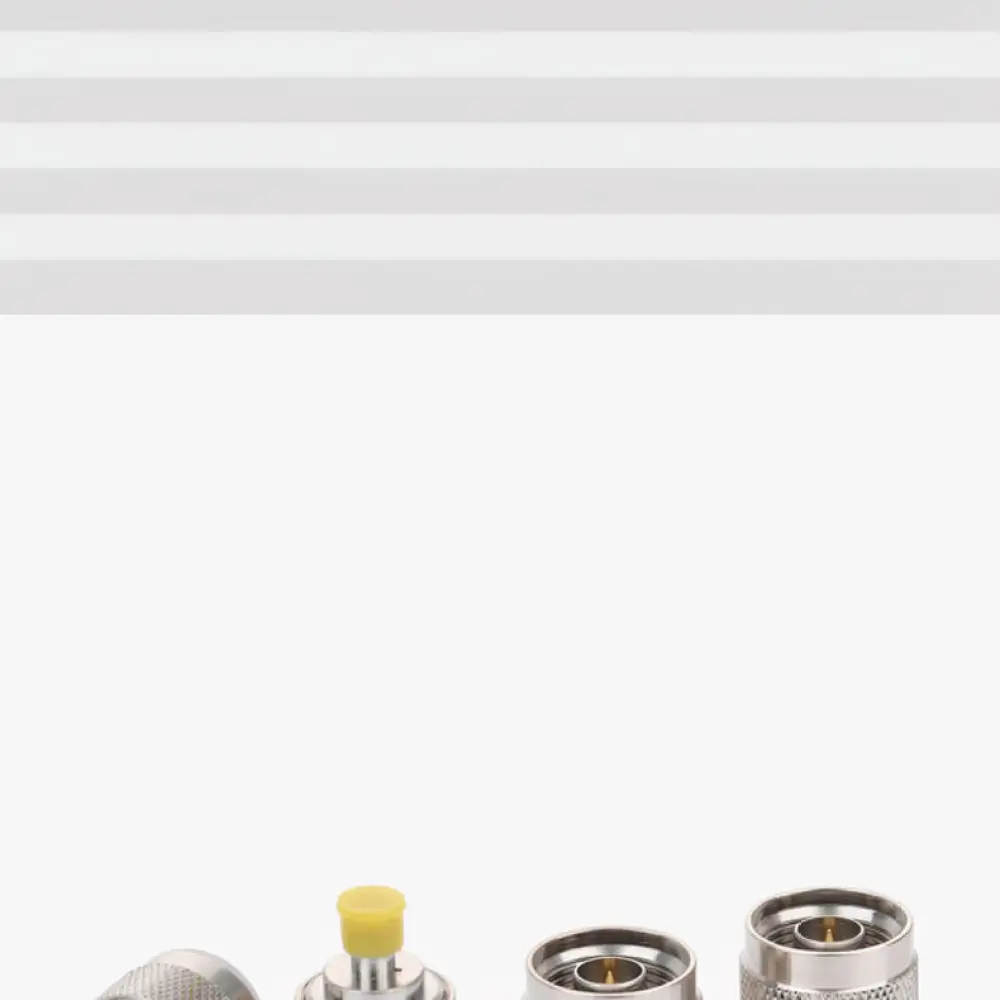 High Precision N Type To SMA Adapter RF Coaxial Connector Nickel Gold Plated Signal Converter For Wireless Equipment