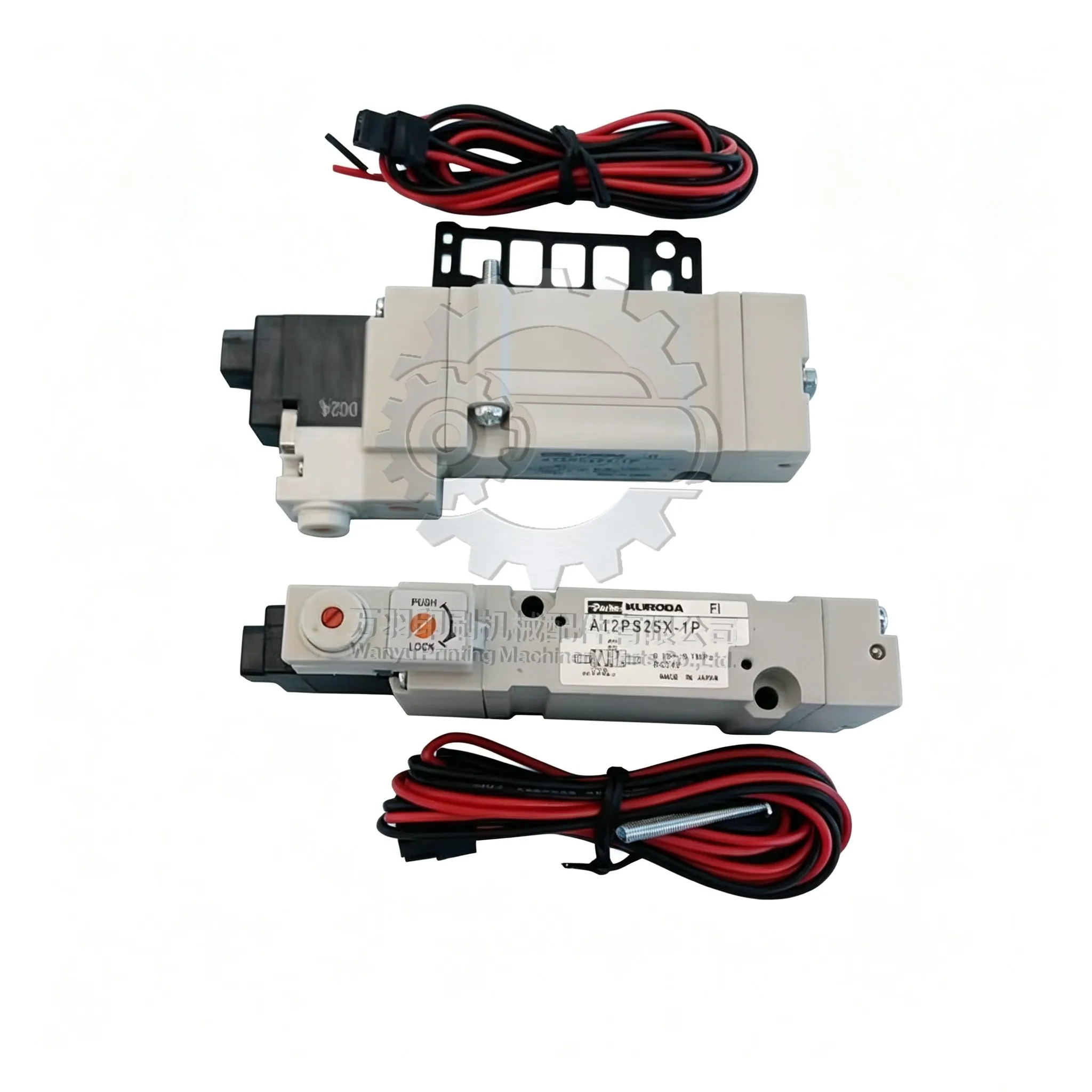 Komori Printing Machine Solenoid Valve A12GS25X-1P-S Original Offset Press Spare Parts
