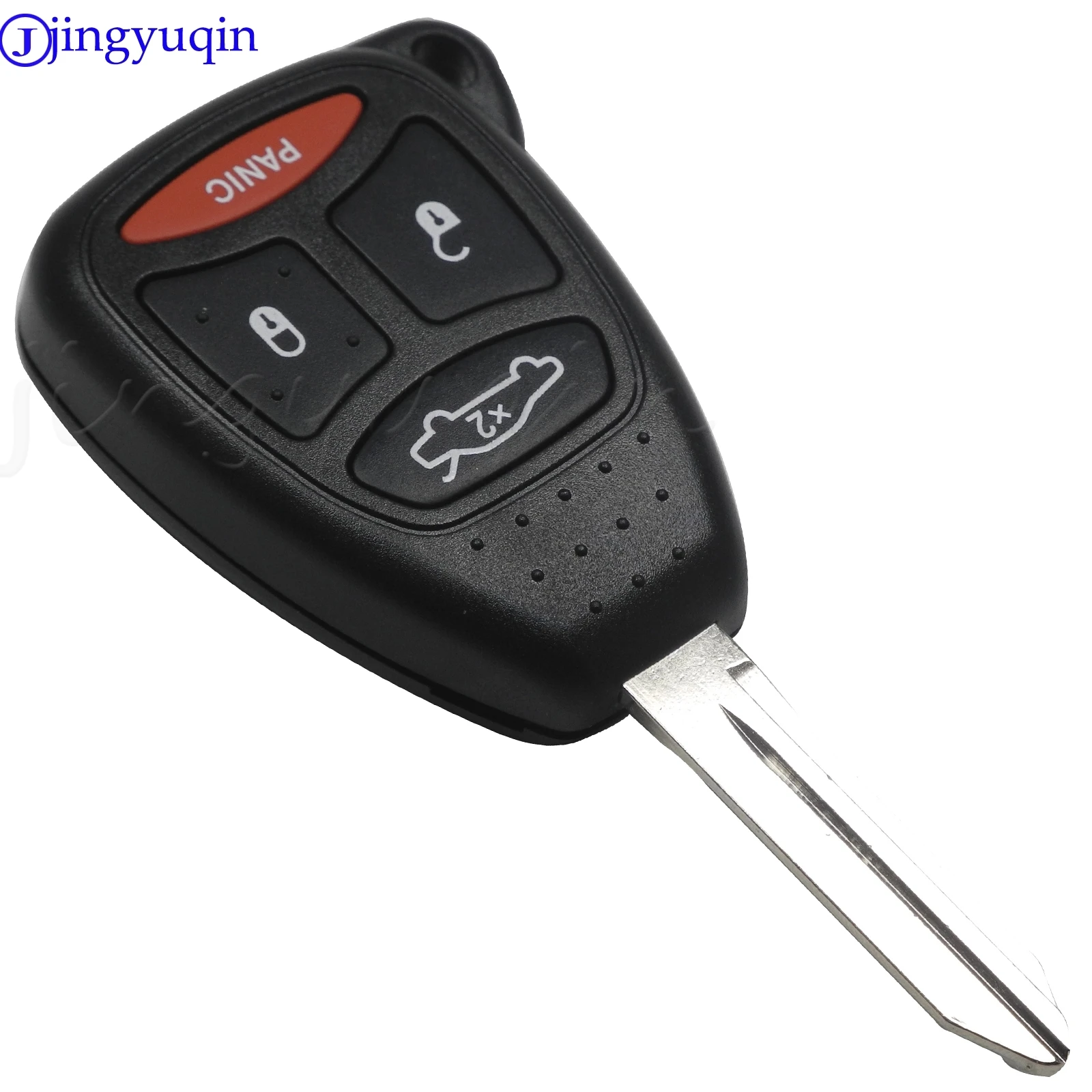 20pcs 4 Buttons Remote Car Key Shell for Chrysler 300 Aspen for Dodge Dakota Durango for Jeep Grand Cherokee Commander styling