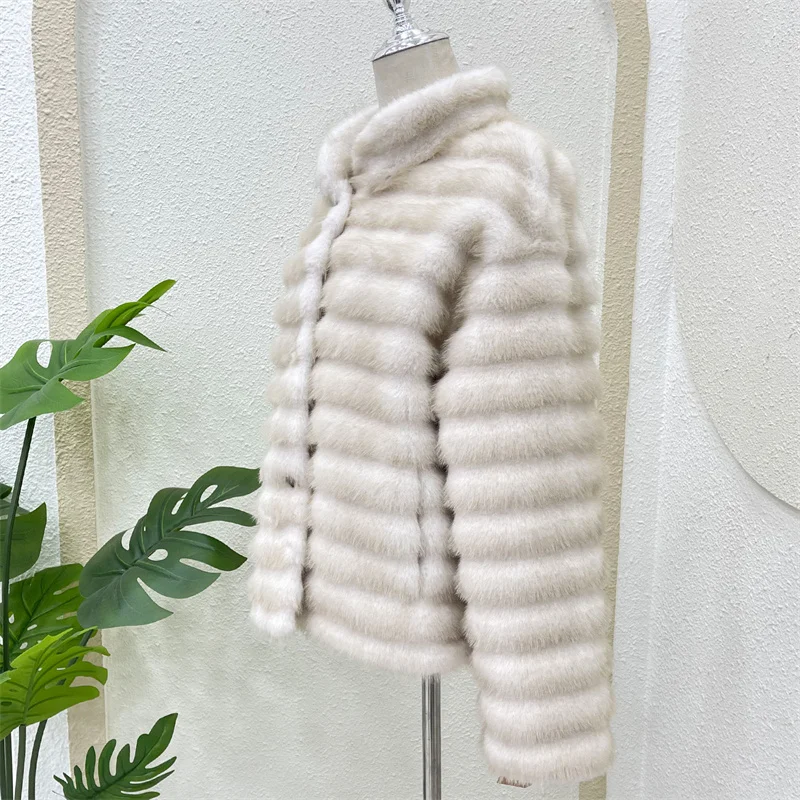 2026 inverno feminino casaco de pele do falso ins moda quente meninas casaco de pele feminino quente outerwear jaquetas de pele de vison falso