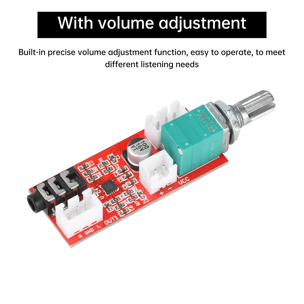 Papan amplifier headphone audiophile MAX97220 dapat digunakan sebagai preamplifier amplifier dengan kontrol volume