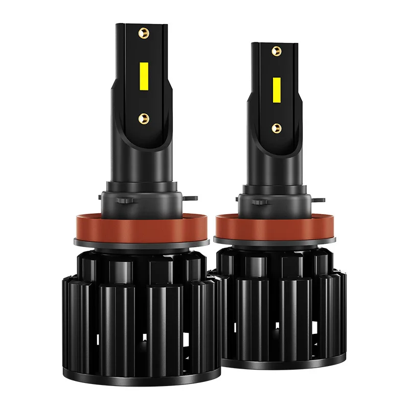 

2pcs H1 H3 Led Headlight Bulbs H7 LED 1860 CHIPS CSP For Car Lights H4 H11 H8 H9 HB3 9005 HB4 9006 9012 6500K Auto Headlamps