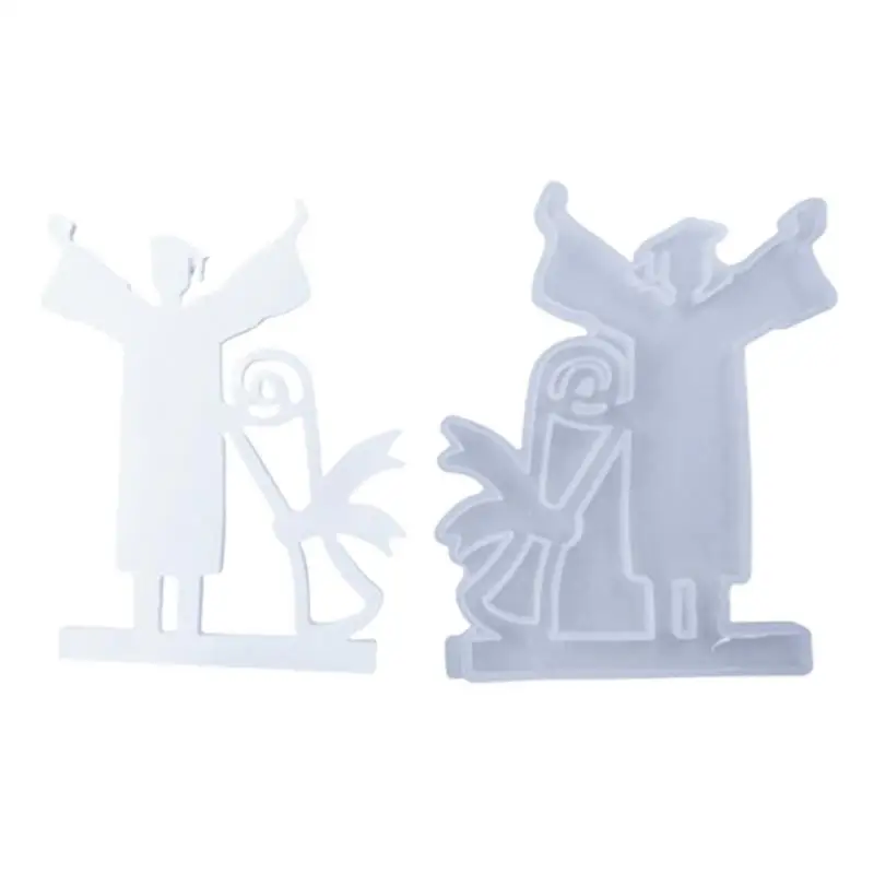 2024 Graduation Chocolate Molds Cupcake Chocolate Baking Mold Cupcake Graduation Baking Mold Cake Baking Sugar Cake Tool