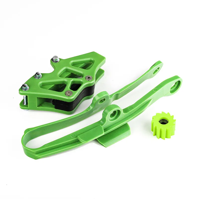 Suitable for KAWASAKI Kawasaki Off-road Motorcycle KX 250F 450F Flat Fork Rubber Chain Rubber Guide Chain Trailer 3
