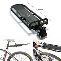 9KG Bicycle Luggage Carrier Bike Rack Aluminum Alloy Cargo Rear Rack Shelf Cycling Seatpost Bag Holder Stand MTB Install Tools 9