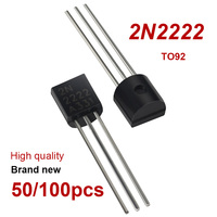 50/100PCS Transistor Kit 2N2222 TO92 NPN 30v 800MA Transistors Electronic kit