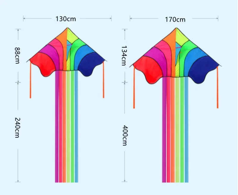 free shipping children kite flying ripstop nylon kites fabric flying phoenix spinner kite games inflatable toys kite handle line