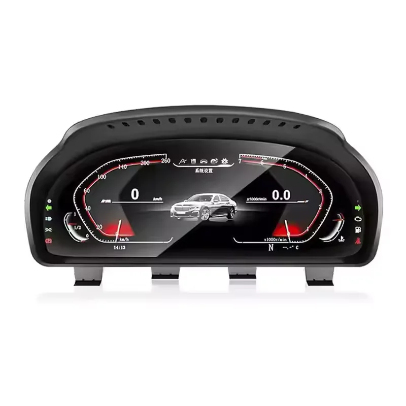 12.3 Inch LCD Digital Instrument Cluster HUD and Carplay for 1 2 3 5 6 7 Series F10 F20 F30 E90 E87 E84 E70 E60 X1 X2 X3 X5 M1M2