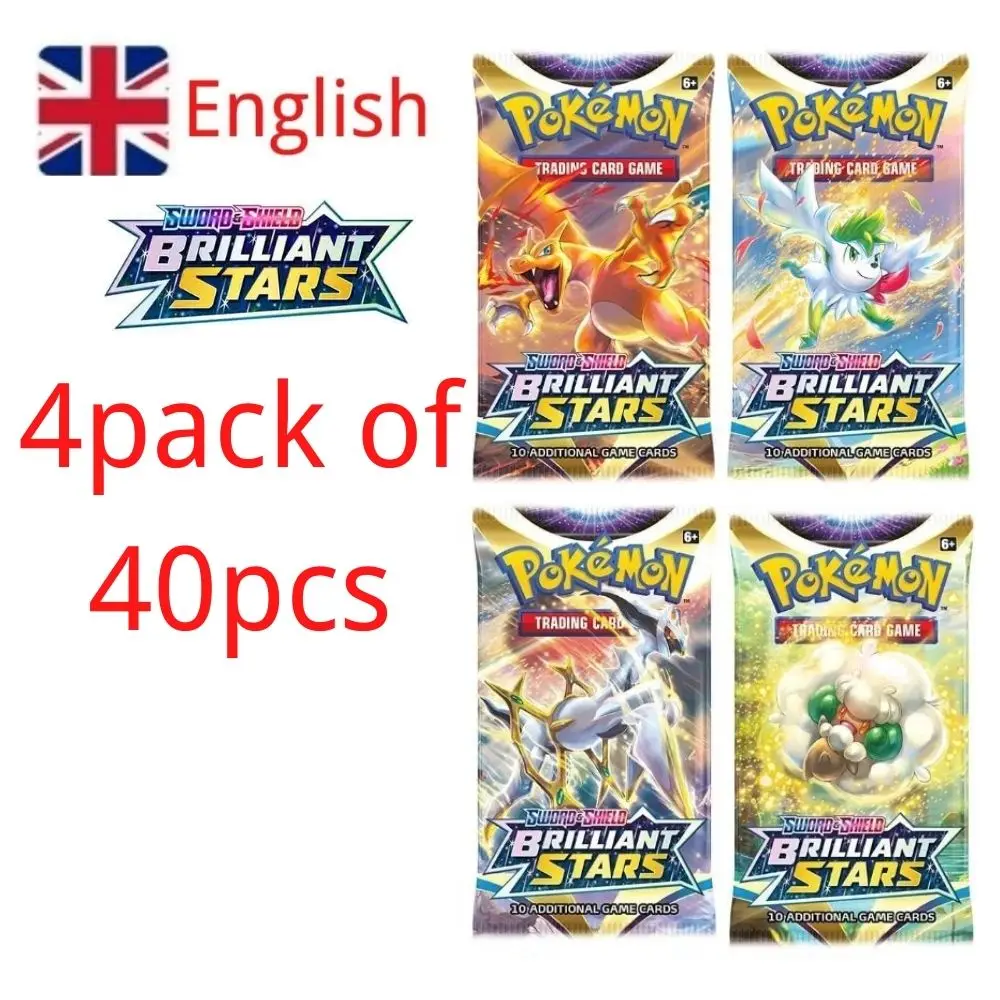 40pcs Pokemon Cards GX Vmax EX Mega Evolutions Card Shining Game Collection Battle Transaction Card Holiday Gifts