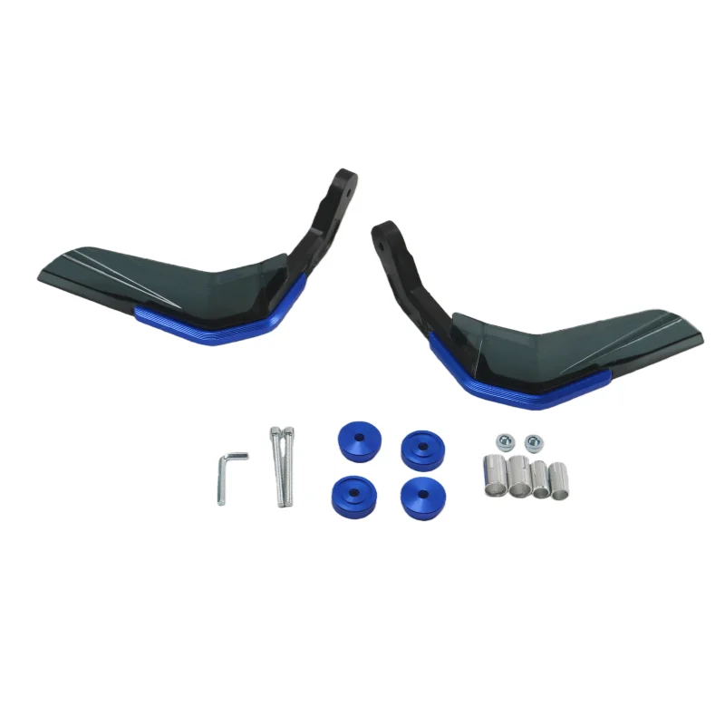 Protetor de para-brisa de motocicleta, proteção para as mãos, à prova de vento, para honda, yamaha, suzuki