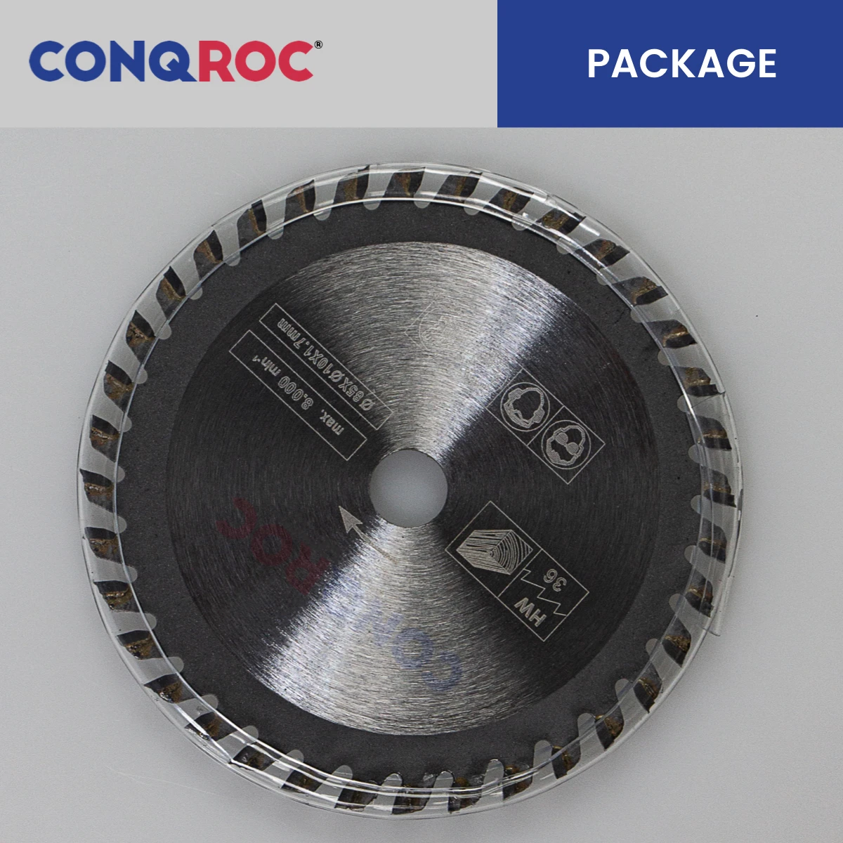 Hoja de sierra Circular TCT de 85x10mm, Thickness-1.7mm de 30 dientes, disco de corte de carpintería de 36 dientes