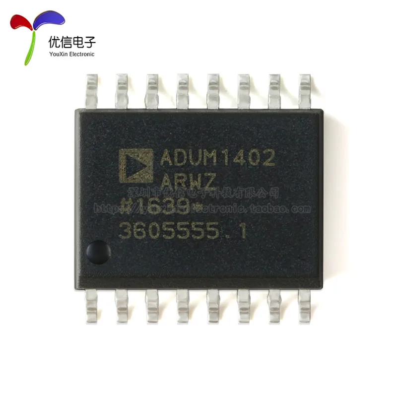 10PCS original authentic patch ADUM1402ARWZ-RL SOIC-16 four-channel digital isolator chip