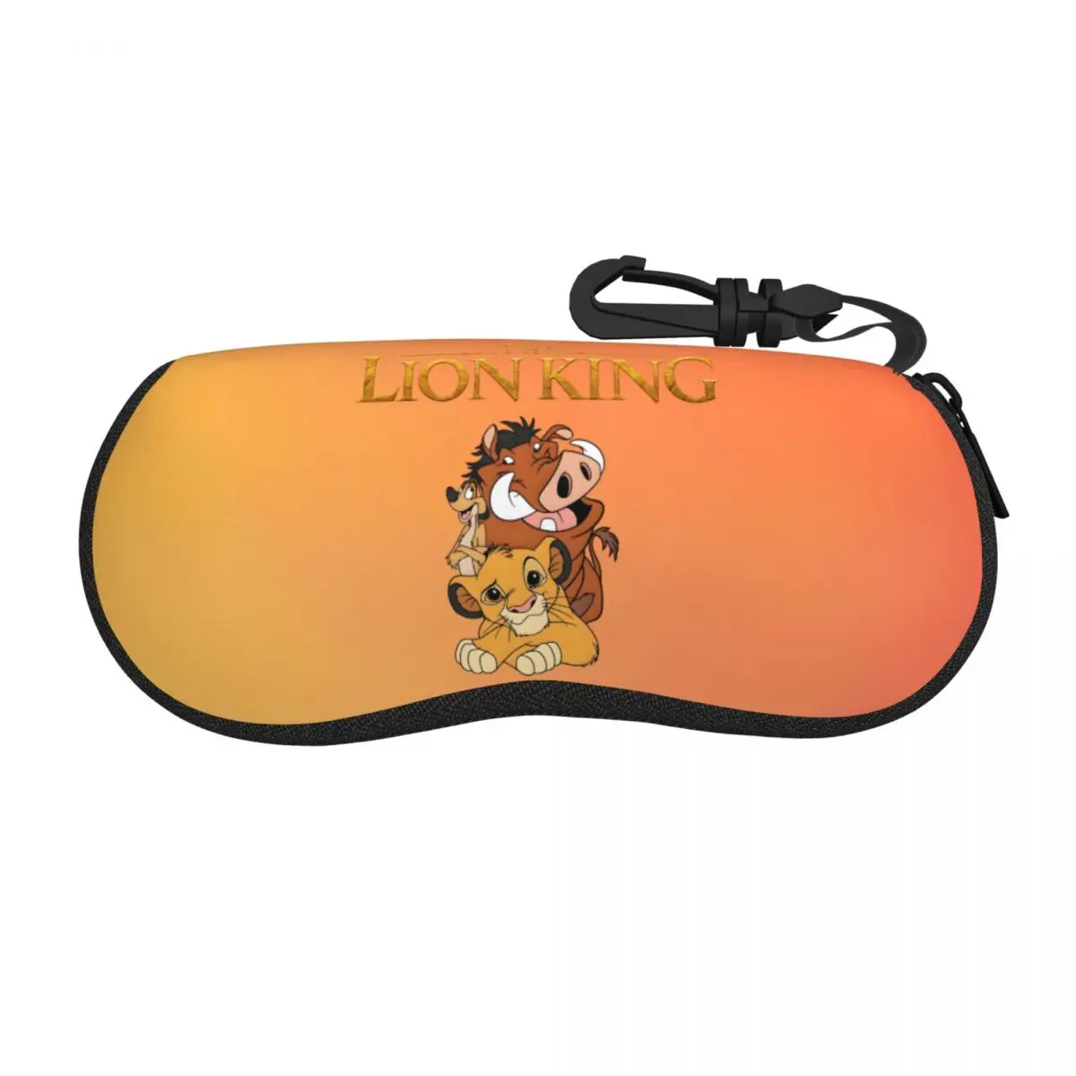 

Custom The Lion King Cartoon Shell Glasses Case Unisex Fashion Anime Kawaii Eyeglasses Case Sunglasses Protector Box