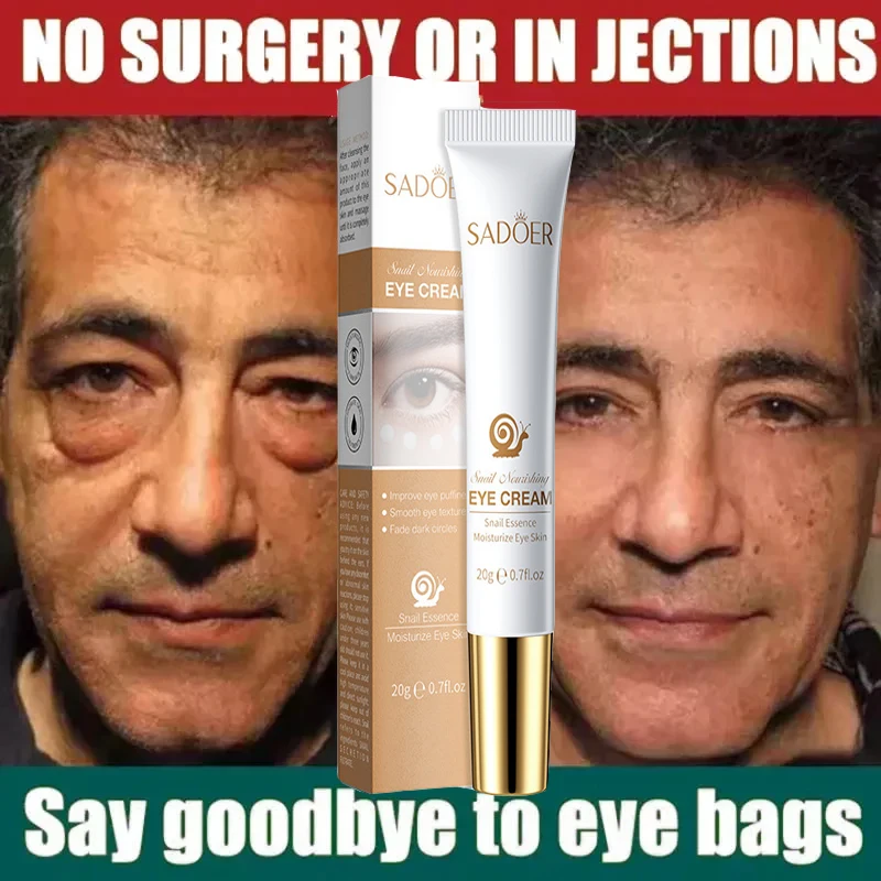 

Instant Eye Bag Removal Cream Collagen Removal Wrinkles Lifting Fade Fine Lines Moisturizing Brightening Anti Puffiness Eye Care