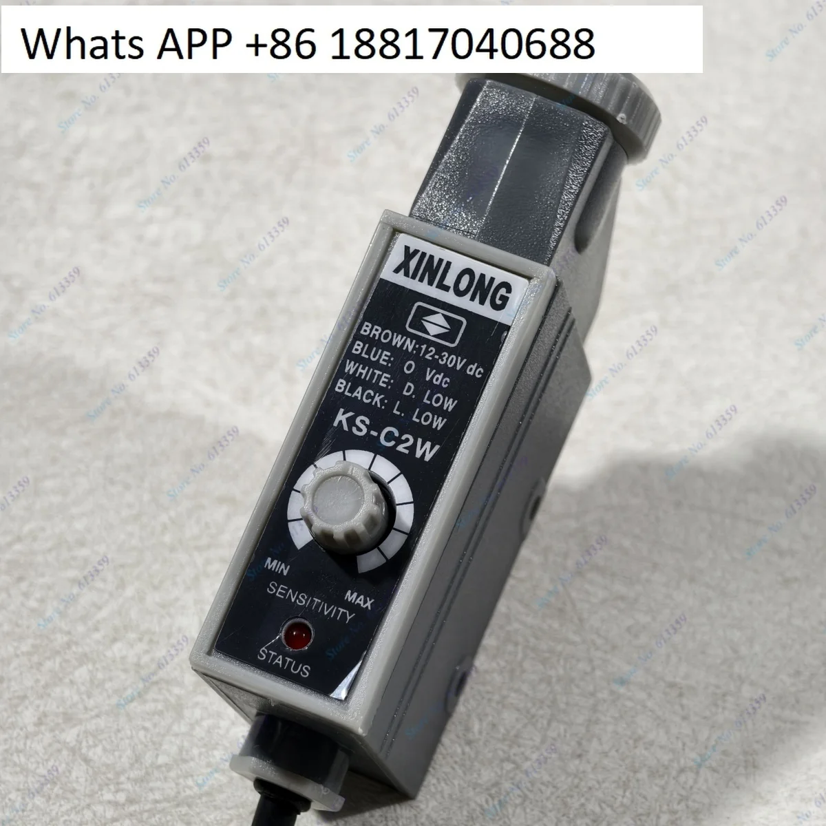 

KS-C2W XINLONG Color Code Sensors Photoelectric Photoelectric Eye For Bag Making Machine