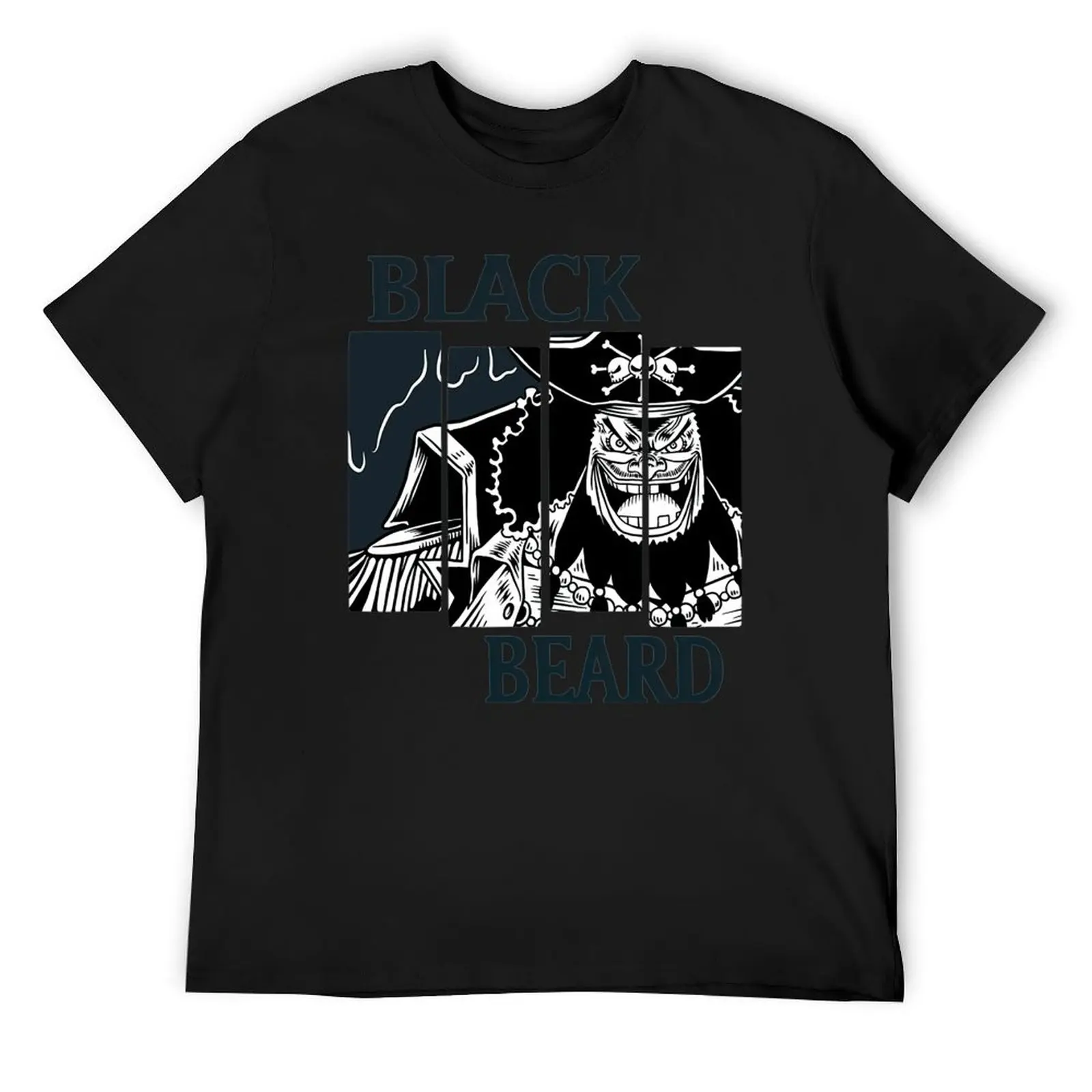 

Black beard Kurohige T-Shirt graphic t shirt vintage baggy shirts kawaii clothes clothing for men