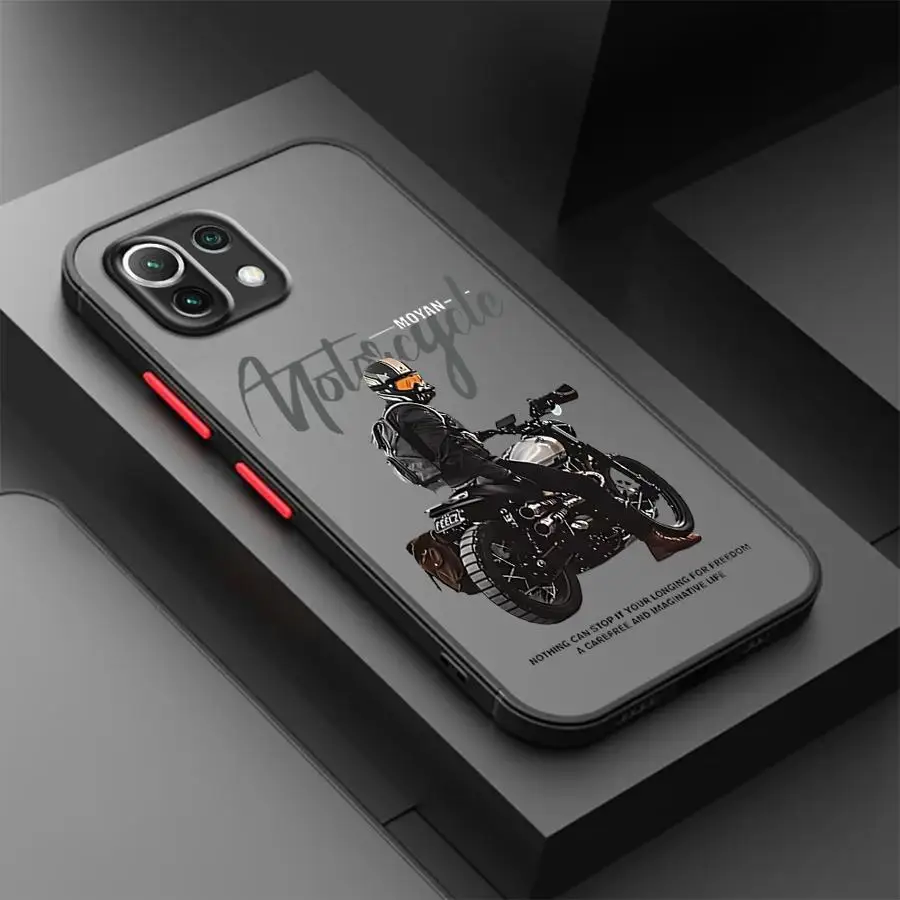 Male Locomotive Trendy Phone case for Xiaomi Mi 11 Lite 5G 11T 12 12X 12T Pro X3 NFC Pro X4Pro5G X4NFC5G X5 5G Poco C40 case