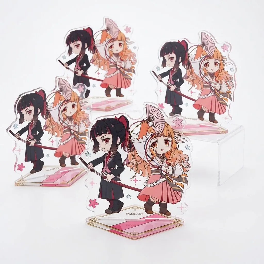10CM Agents of the Four Seasons: Dance of Spring Keychain Cosplay Charm Tekens Ornament Accesorios Goederen Collectie Geschenken