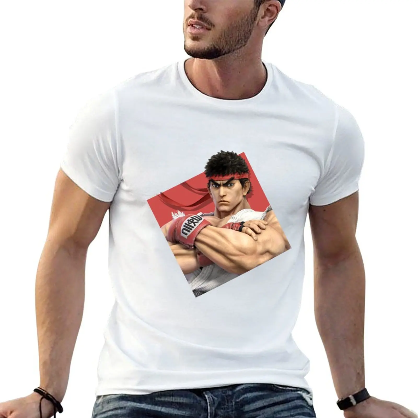 

graphic for cotton Diamond Smash Icon shirts t t funny Ryu T-Shirt man Bros. tees Ultimate shirts