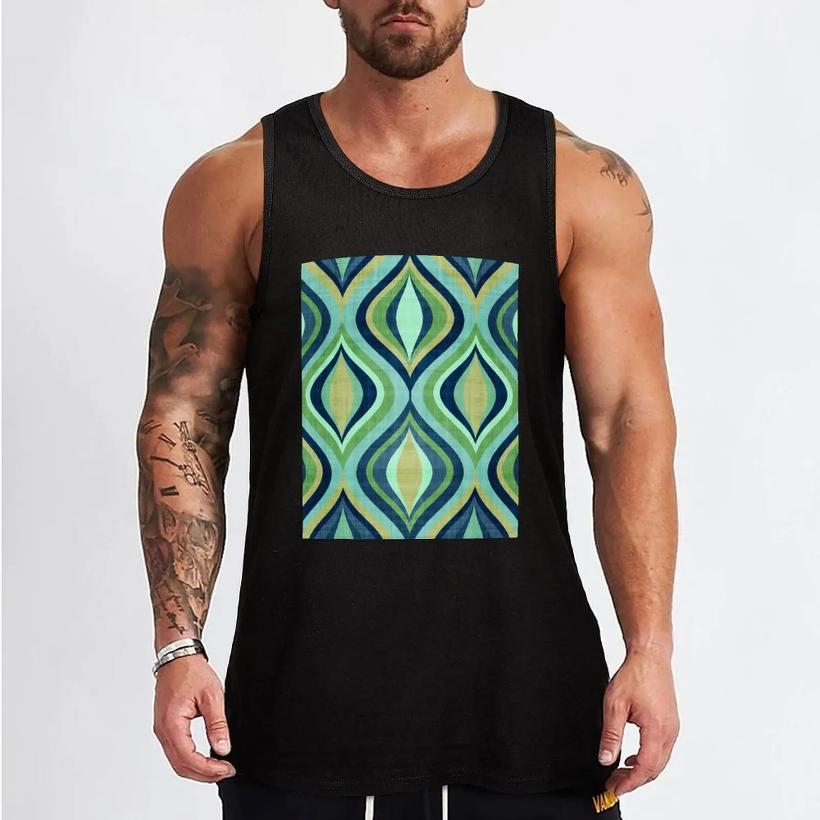 1956 Tank Top Men's summer clothes sleeveless vest men Sportswear for men basketball clothing