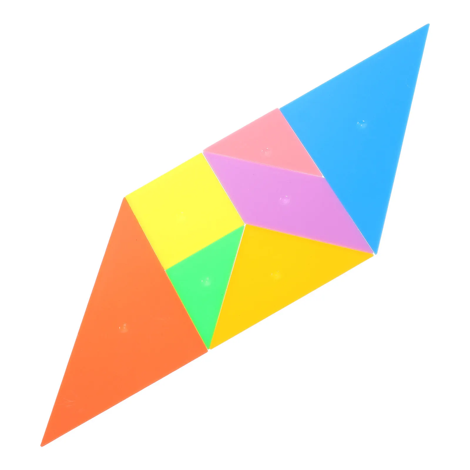 

1Set Large-Sized Tangram Puzzle Set for Children Creative Thinking Spatial Awareness Learning Tool Elementary School Math Aid