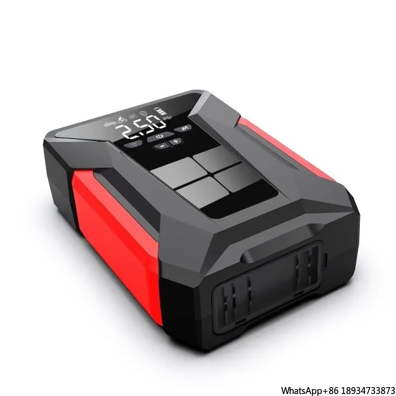 Car Emergency Start Power Supply With Air Pump 12v Portable Car Battery Charger Jump Starter