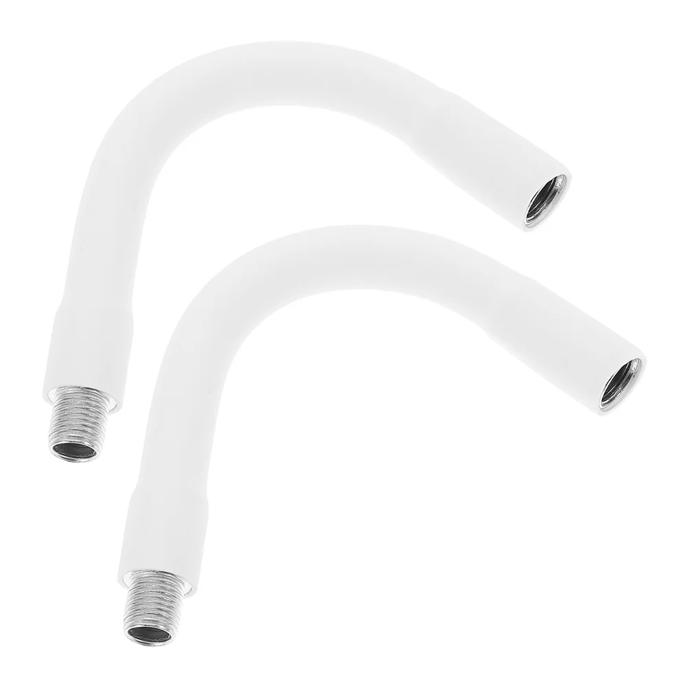 

2pcs Flexible Gooseneck Hose M10 For Desk Lamp Repair Replacement Strong Iron Build Easy Install Diy Lamp Making Accessory