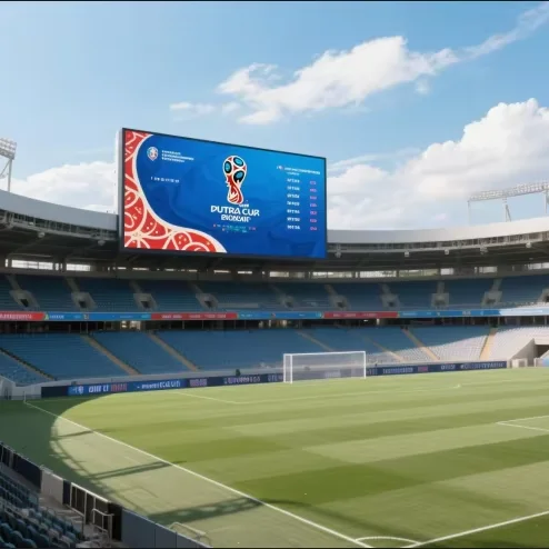 Hot Sell Low Price 4mm 960*960mm Out Door Film Screen ,sport Competition ,concert Led Display