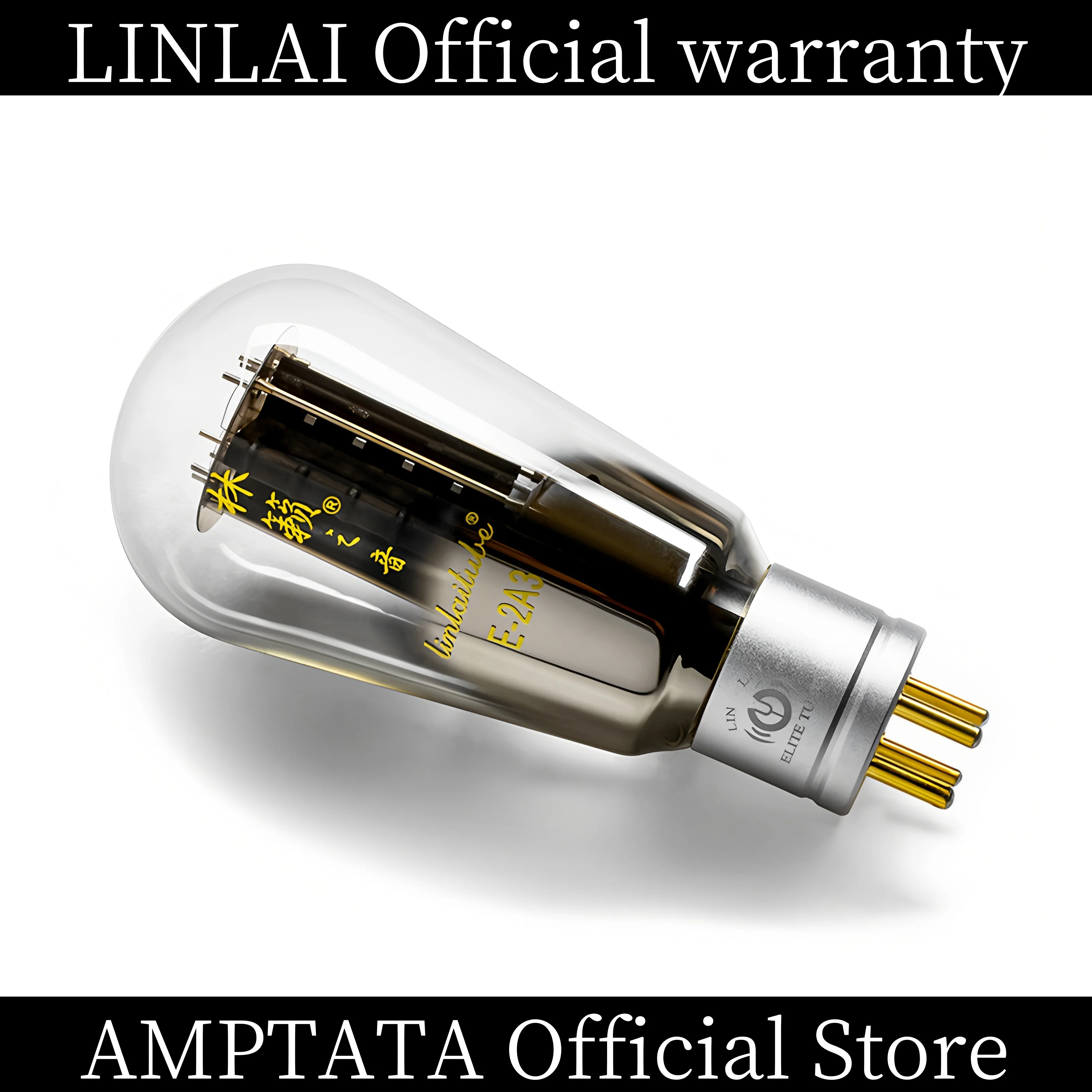 LinLai E-2A3 / Série principal Top Elite / Tubo de vácuo / Atualização WE 2A3C 2A3B / Amplificador / 15 meses de garantia / Par combinado