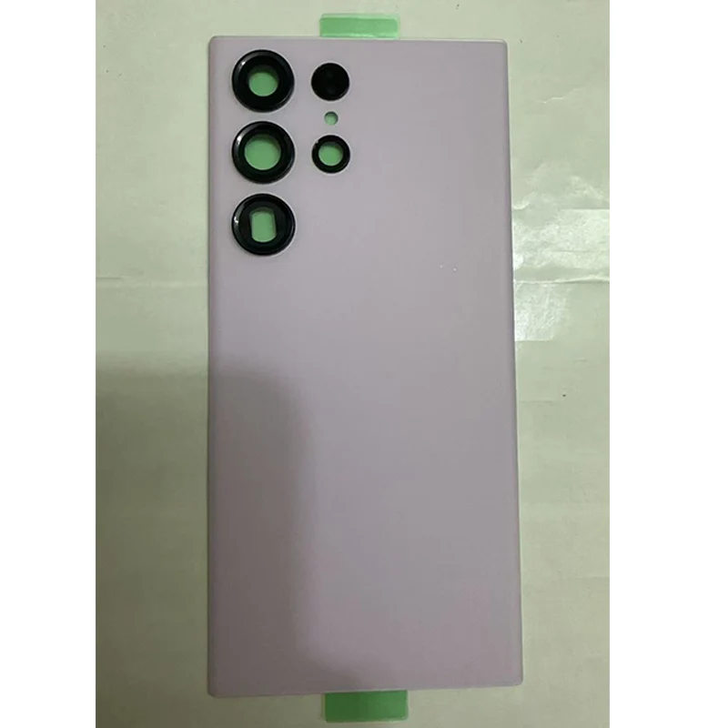 For Samsung Galaxy S23 Ultra S918 Battery Cover Rear Door Replacement Case For S23 Ultra Back Housing Glass with Camera Lens